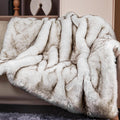 High Gram Weight Faux Fur Blanket 50x60 Thick Winter Blanket